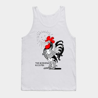 THE MORNING ROOSTER  Art Deco Fantastic Animals Tank Top